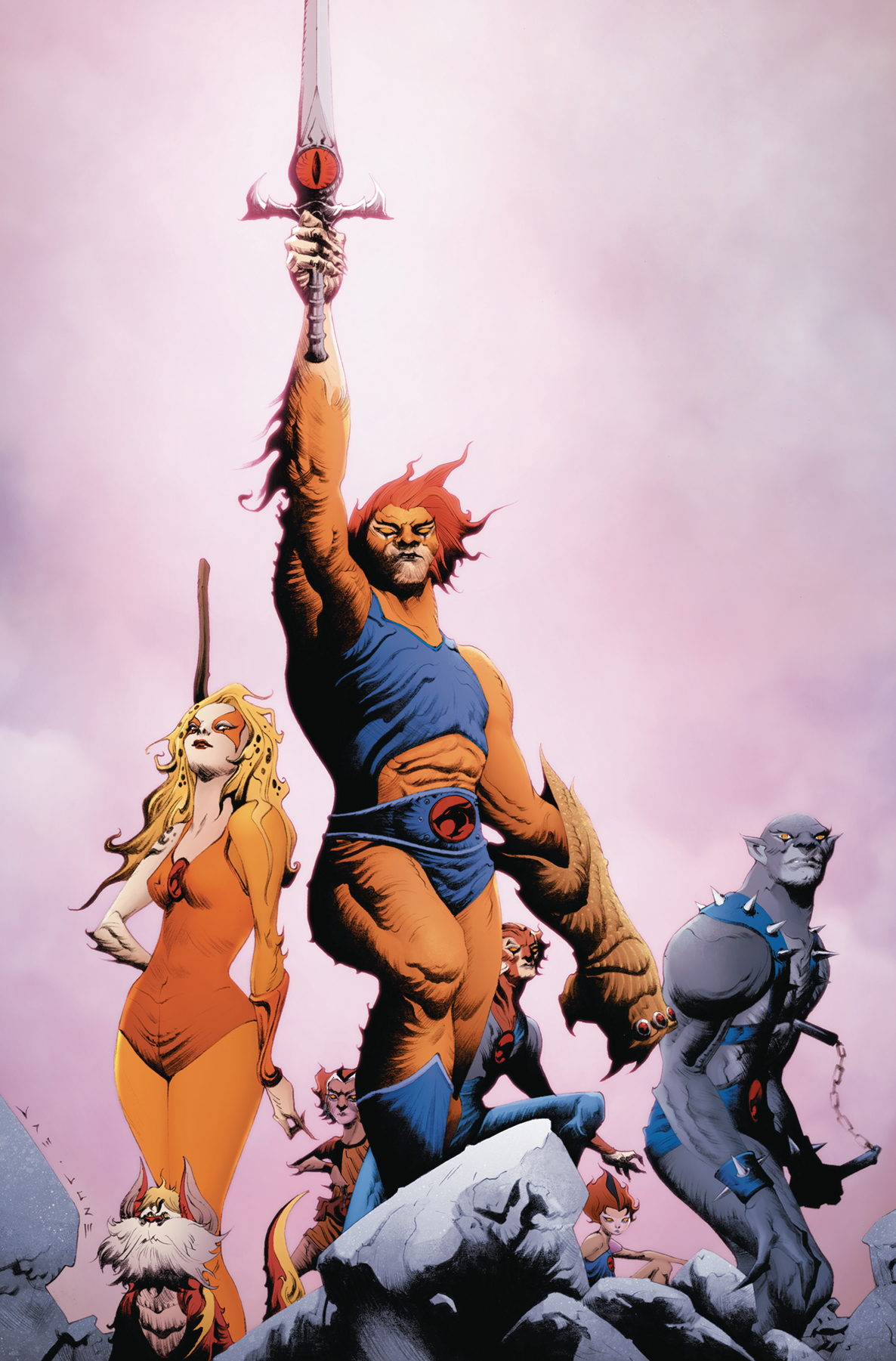 Thundercats #1 Cover Z 1 for 100 Incentive Lee & Chung Virgin
