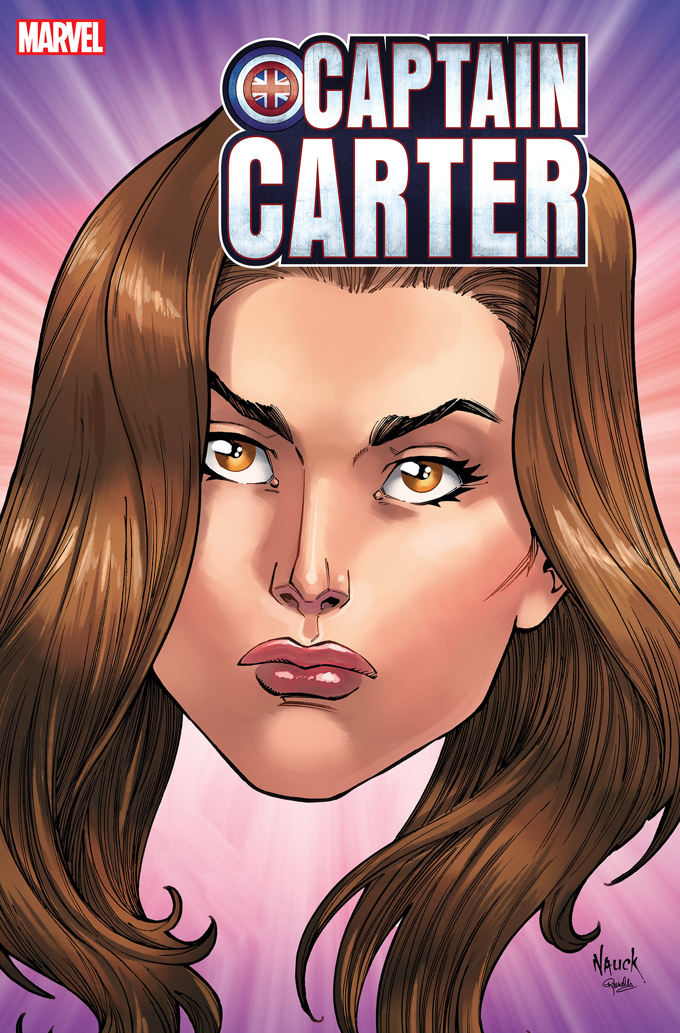 Captain Carter #1 Nauck Headshot Variant (Of 5)