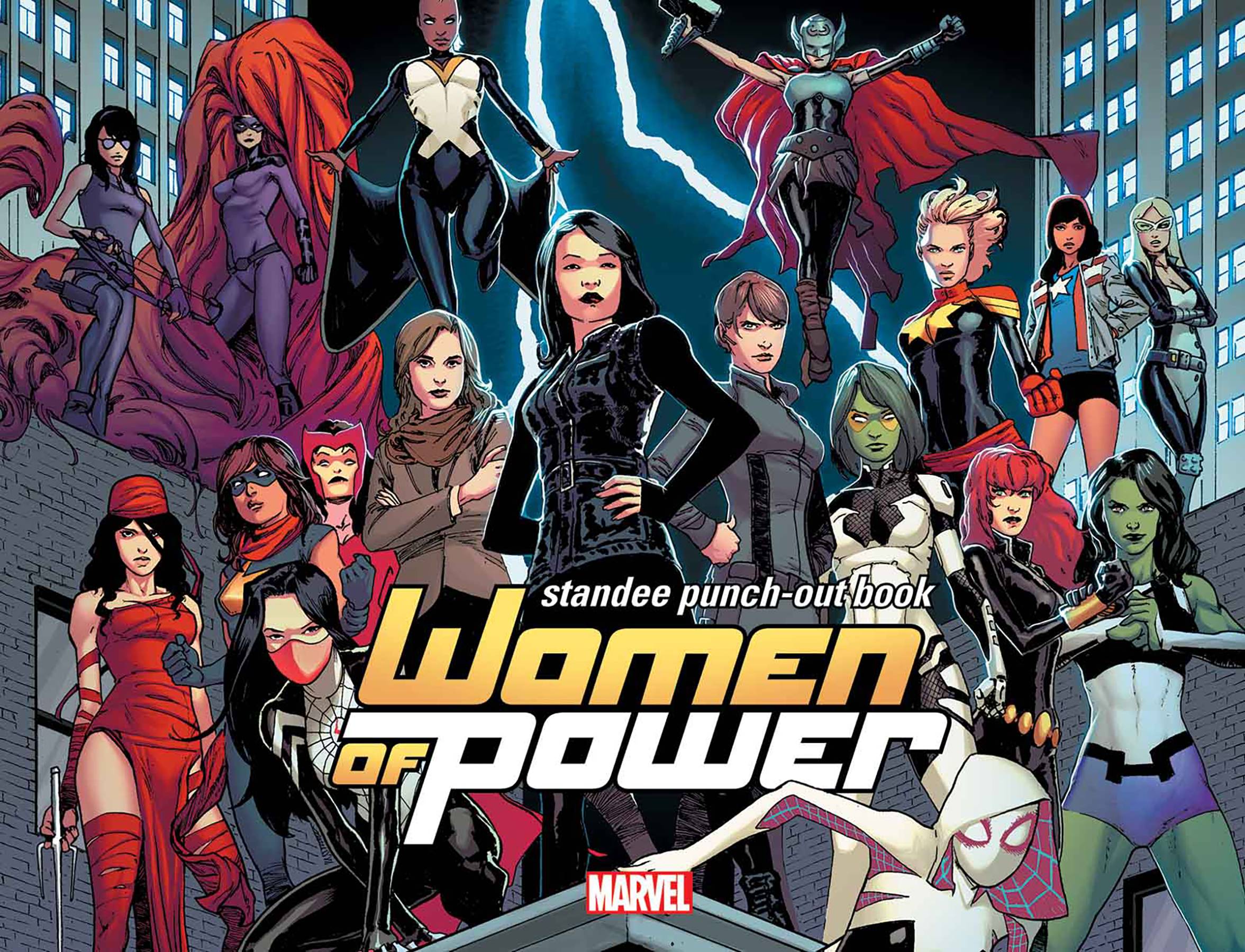 Women of Power Standee Punch Out Book Graphic Novel