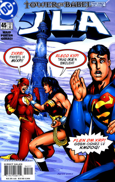 JLA #45 [Direct Sales]-Near Mint (9.2 - 9.8)