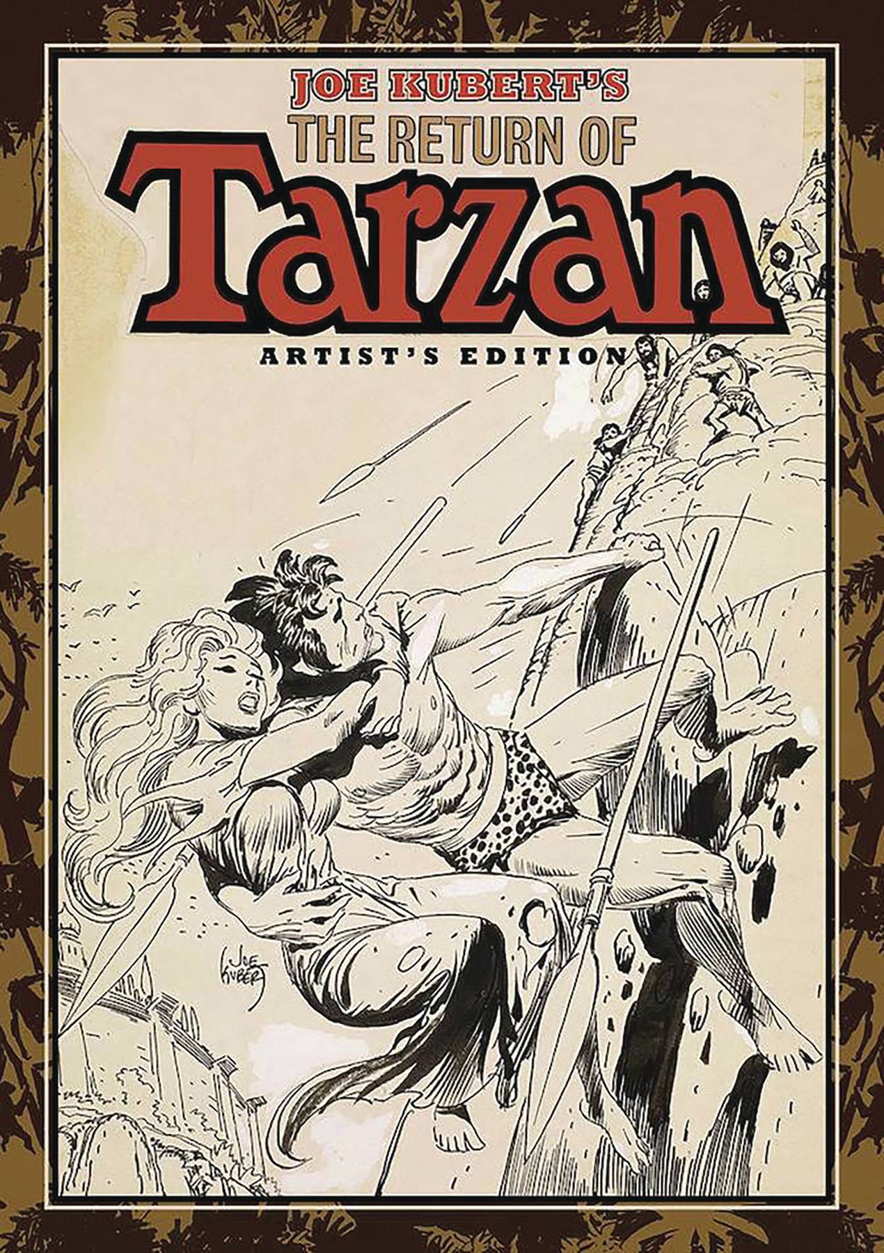 Joe Kubert Return of Tarzan Artist Edition Hardcover