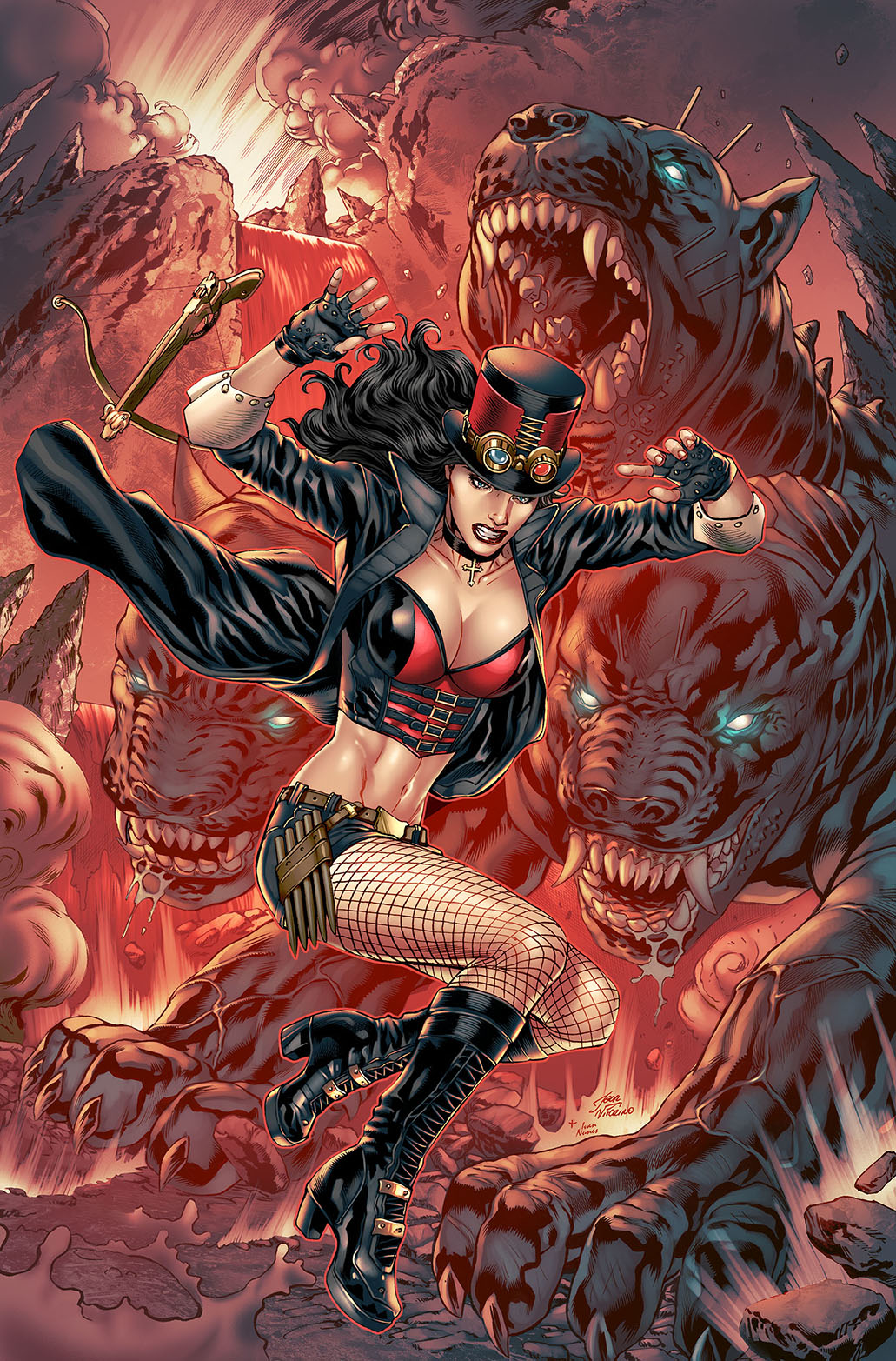Van Helsing Return of League of Monsters #2 Cover B Vitorino