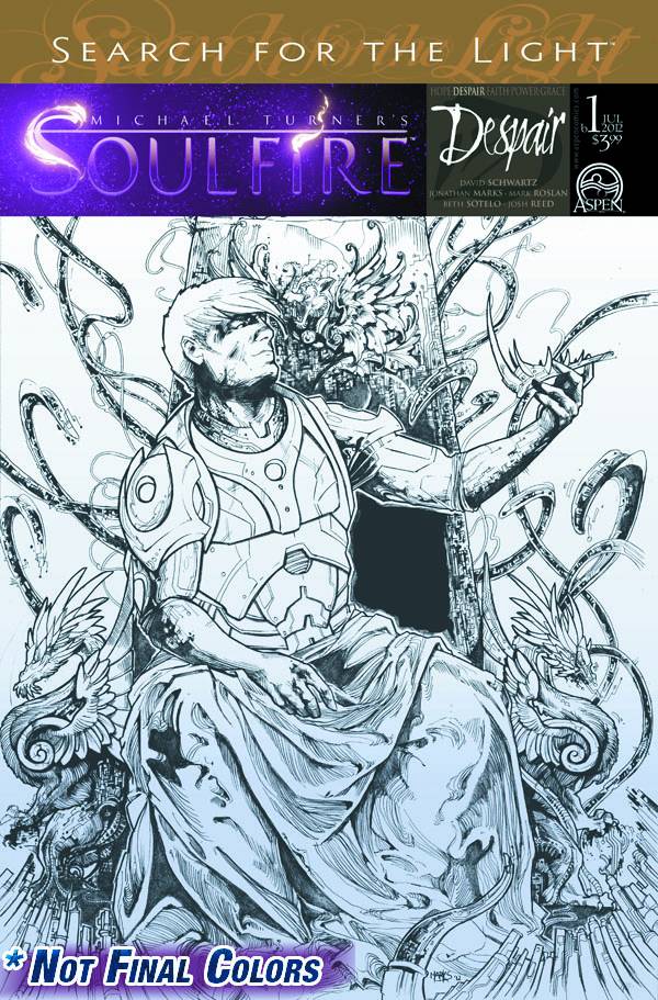 Soulfire Despair #1 Cover B Marks