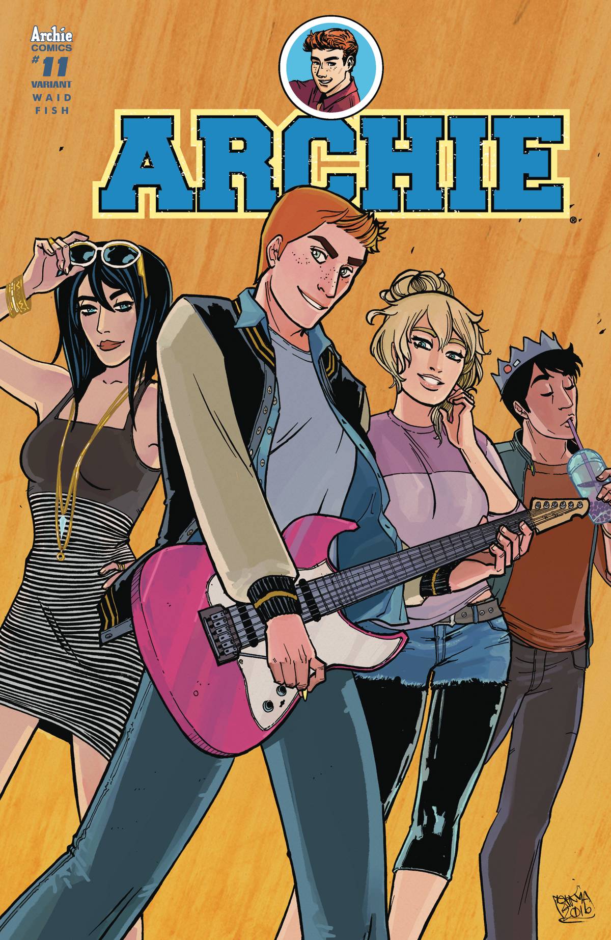 Archie #11 Cover B Variant Anwar