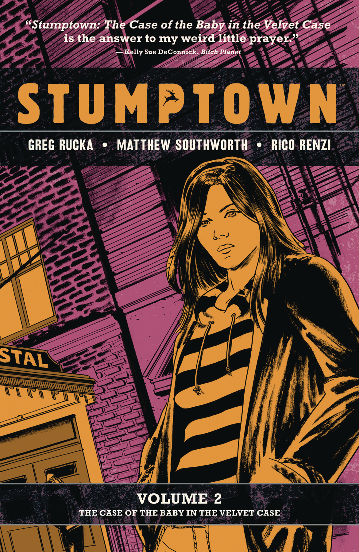 Stumptown Graphic Novel Volume 2 Case of Baby Velvet Case (Mature)