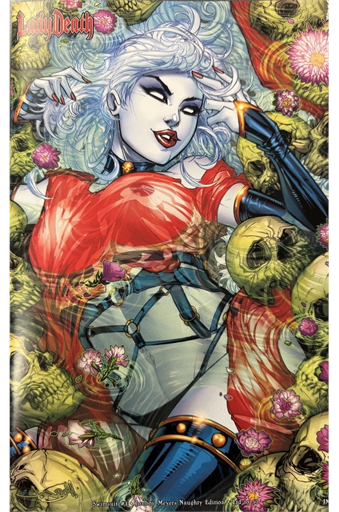 Lady Death: Swimsuit Volume 3 #1 Jonboy Meyers Naughty Edition Limited To 50