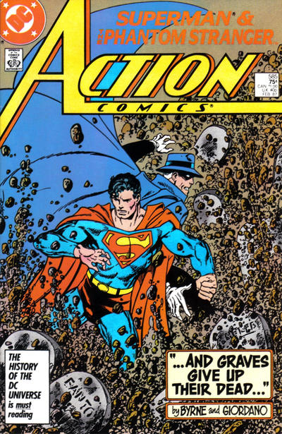 Action Comics #585 [Direct]-Very Good (3.5 – 5)