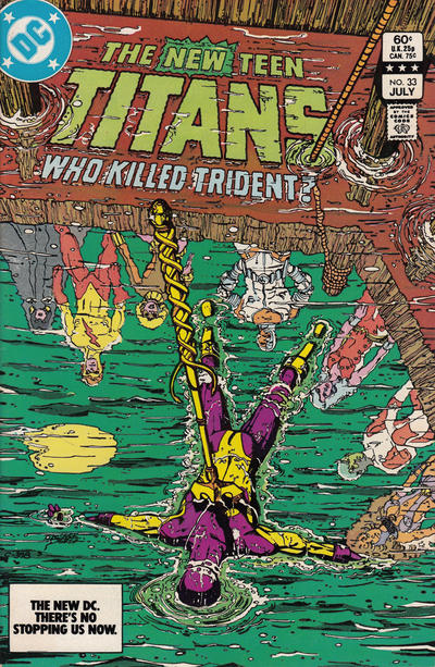 The New Teen Titans #33 [Direct]-Very Good (3.5 – 5)