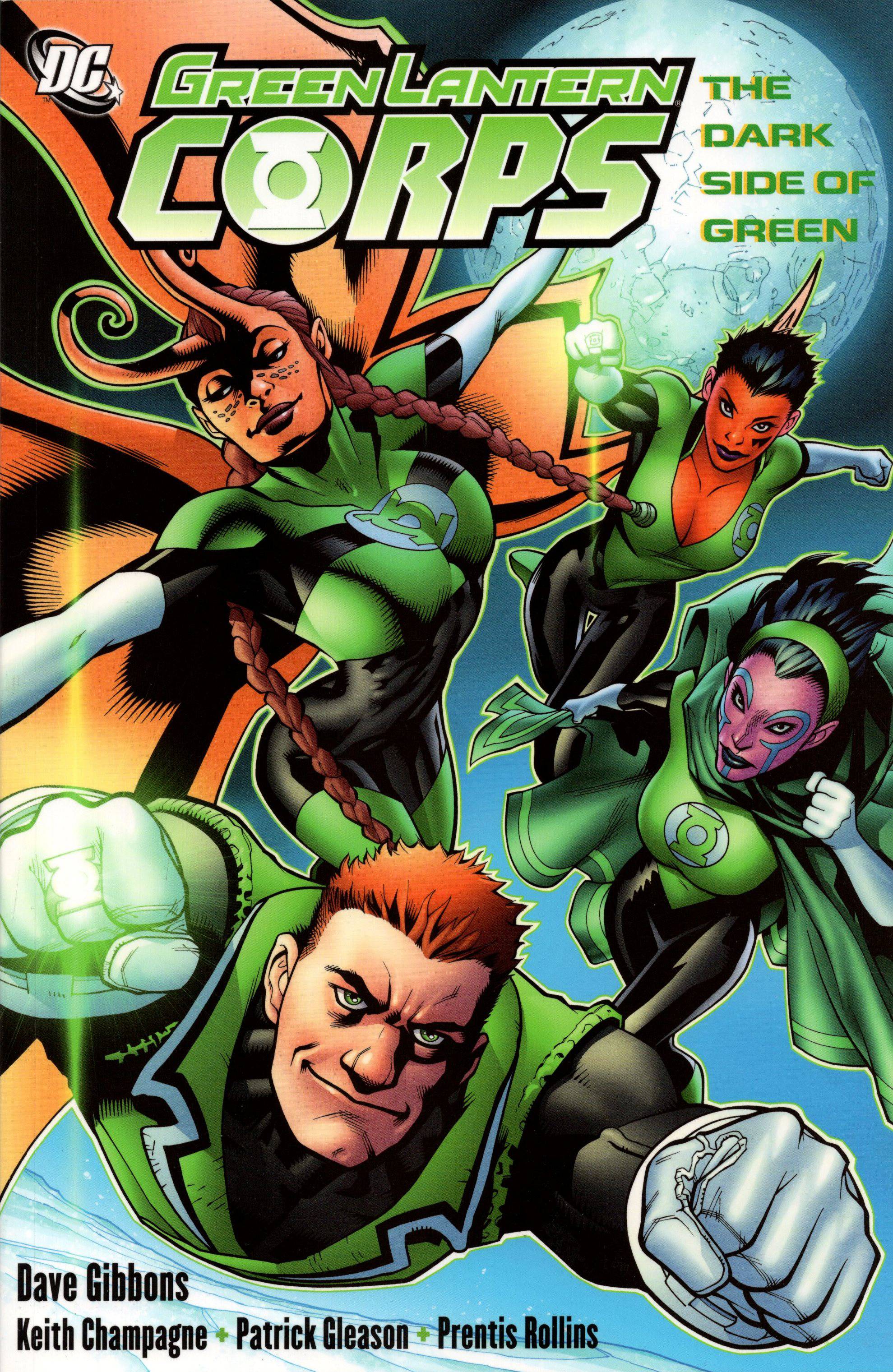 Green Lantern Corps A Darker Shade of Green Graphic Novel