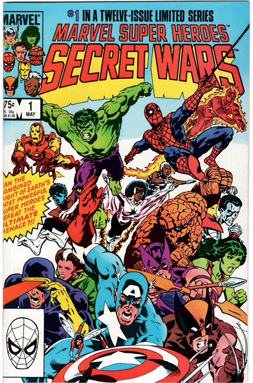 Marvel Super-Heroes Secret Wars #1 Error Edition