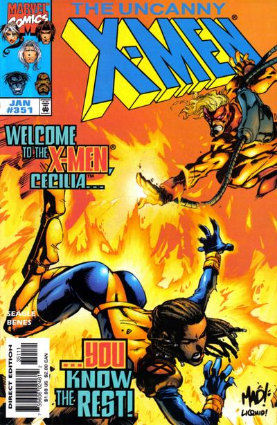 The Uncanny X-Men #351 [Direct Edition] - Vf/Nm 9.0