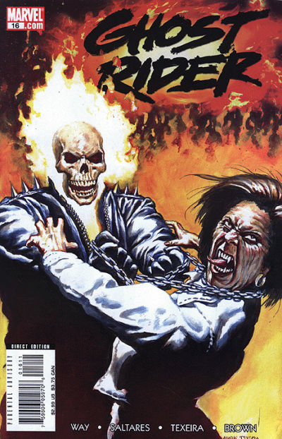 Ghost Rider #16 [Direct Edition]-Near Mint (9.2 - 9.8)