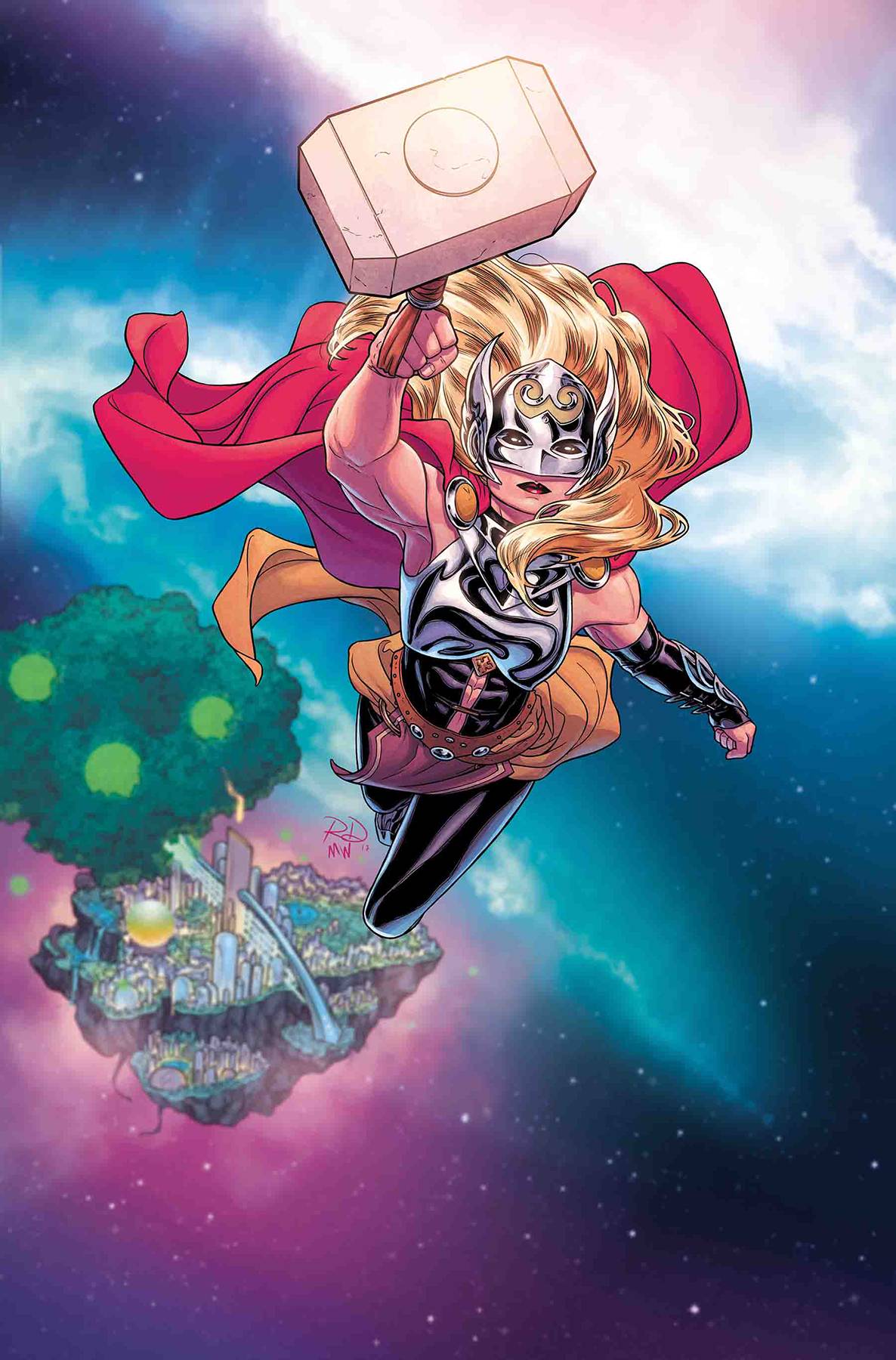 Infinity Countdown #1 Dauterman Mighty Thor Variant Leg (Of 5)