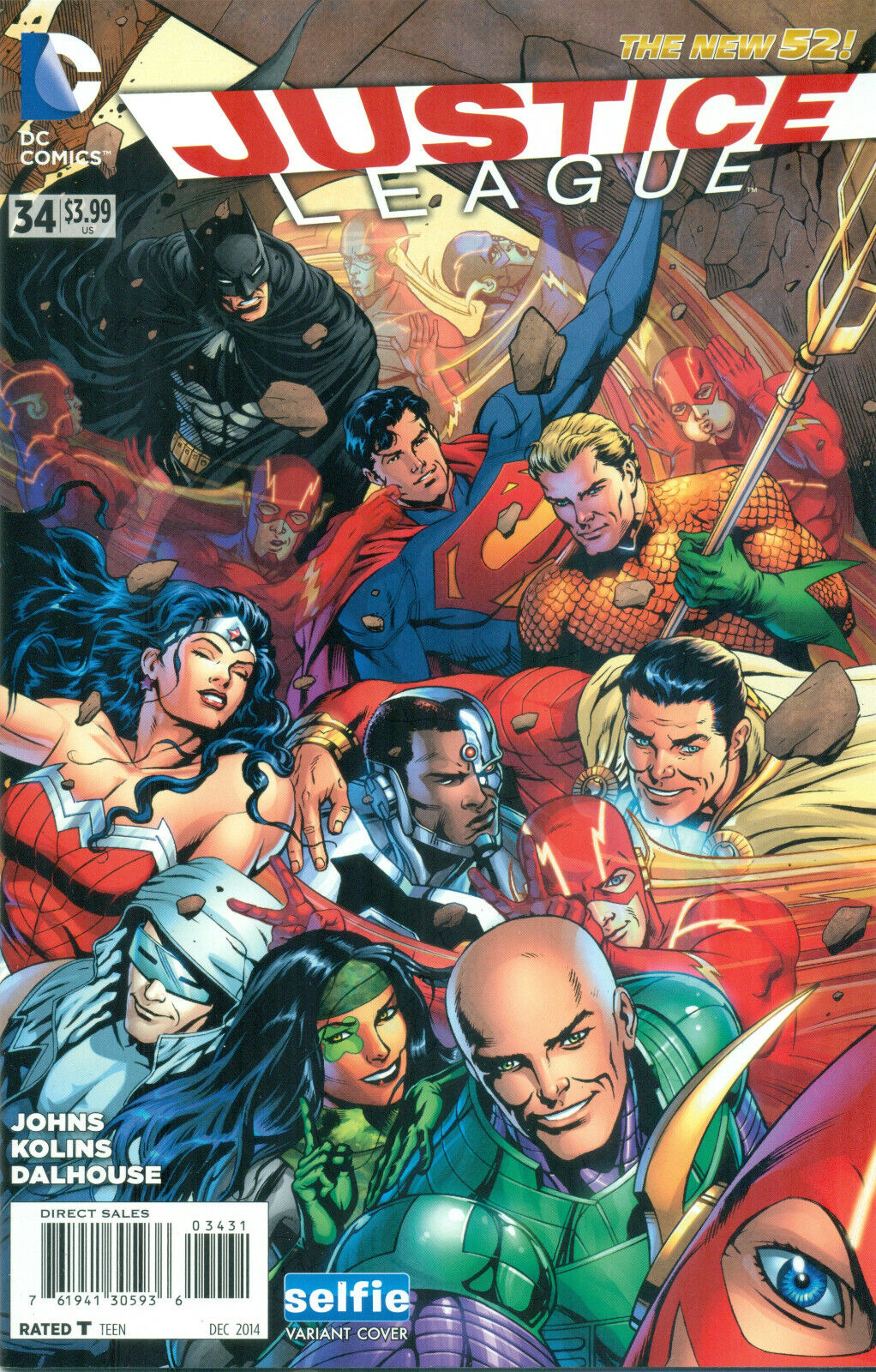 Justice League #34 DC Universe Selfie Variant Edition (2011)