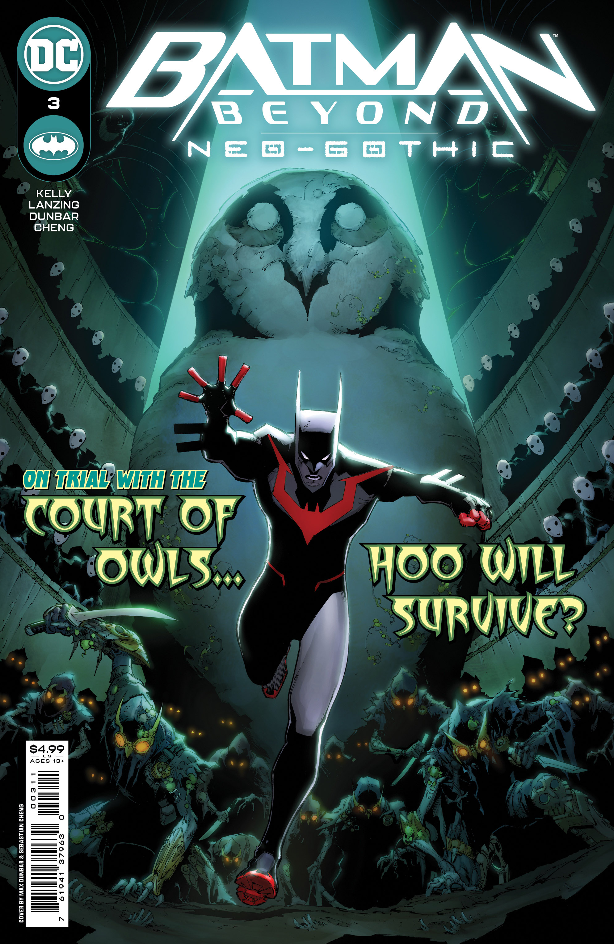 Batman Beyond Neo-Gothic #3 Cover A Max Dunbar