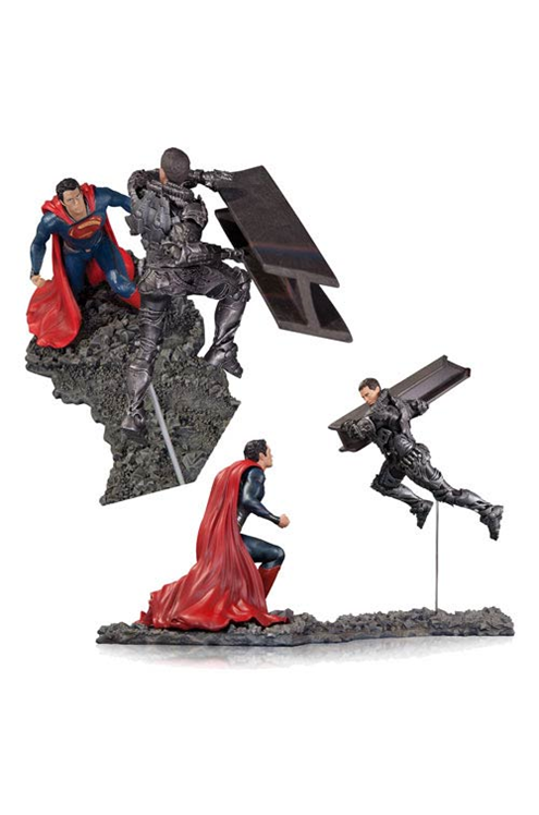 Man of Steel Superman Vs Zod 1/12 Scale Statue