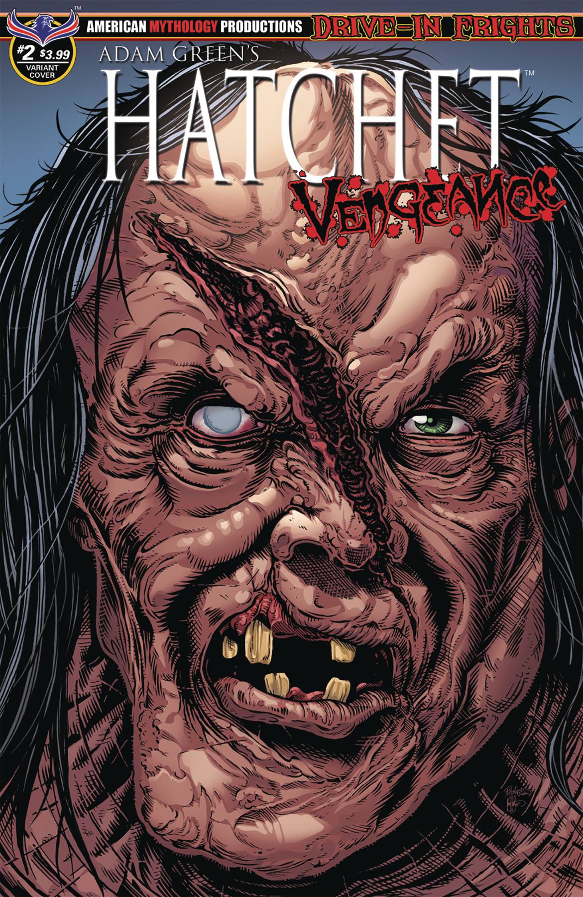 Hatchet Vengeance #2 Curse of Crowley Cover (Mature)