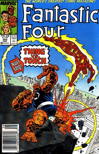 Fantastic Four #305 [Newsstand]-Very Good (3.5 – 5)