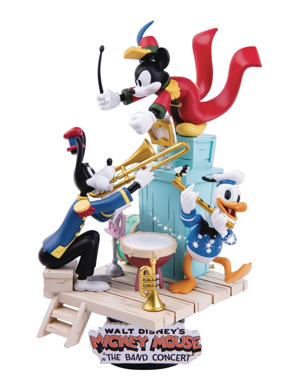 Disney Ds-047 The Band Concert D-Stage Series Px 6 Inch Statue