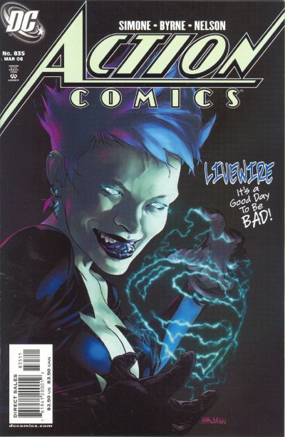 Action Comics #835 [Direct Sales]-Near Mint (9.2 - 9.8) 1st Appearance of Livewire In Mainstream Dc