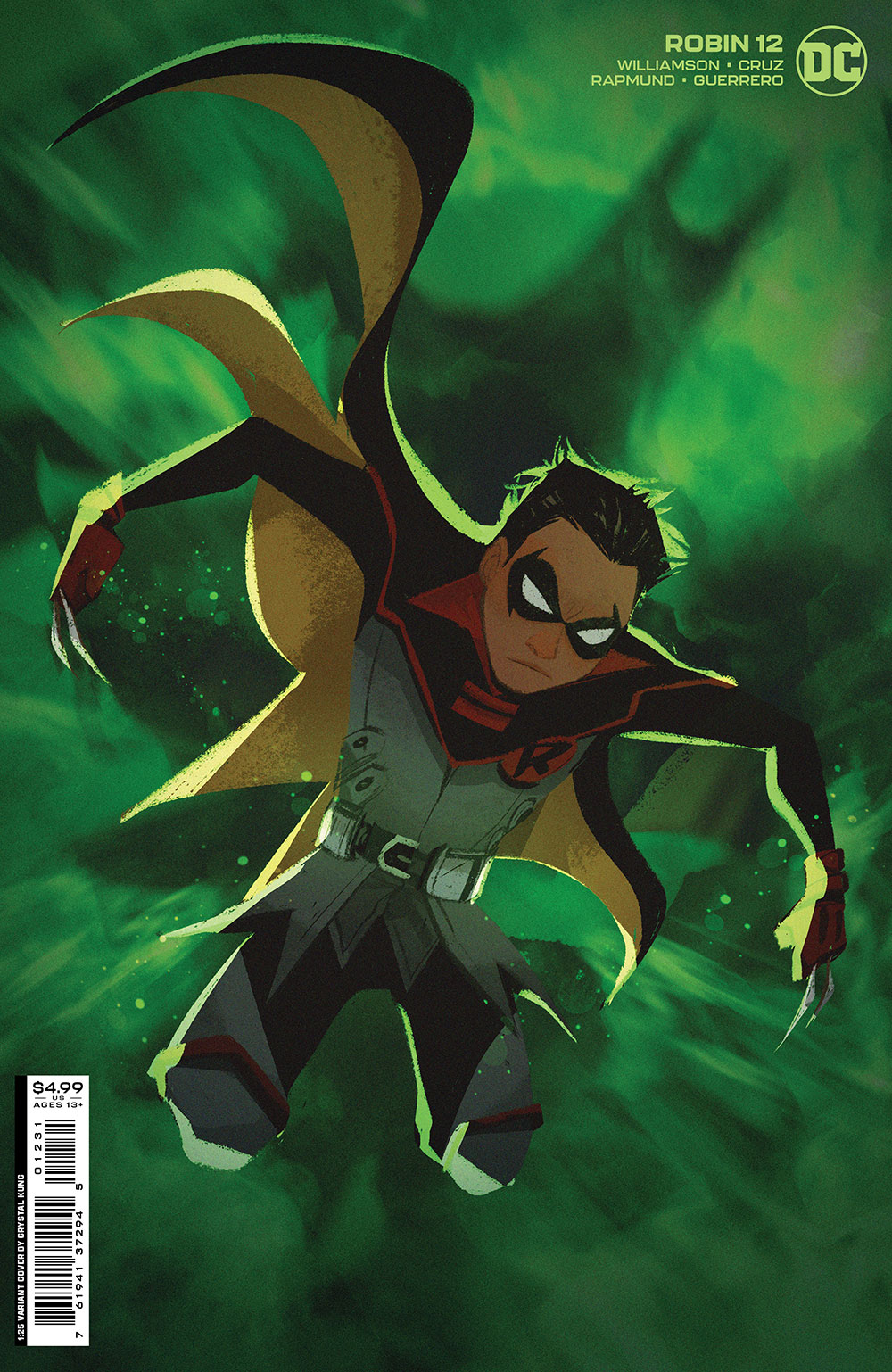 Robin #12 Cover C Incentive 1 for 25 Crystal Kung Card Stock Variant (2021)