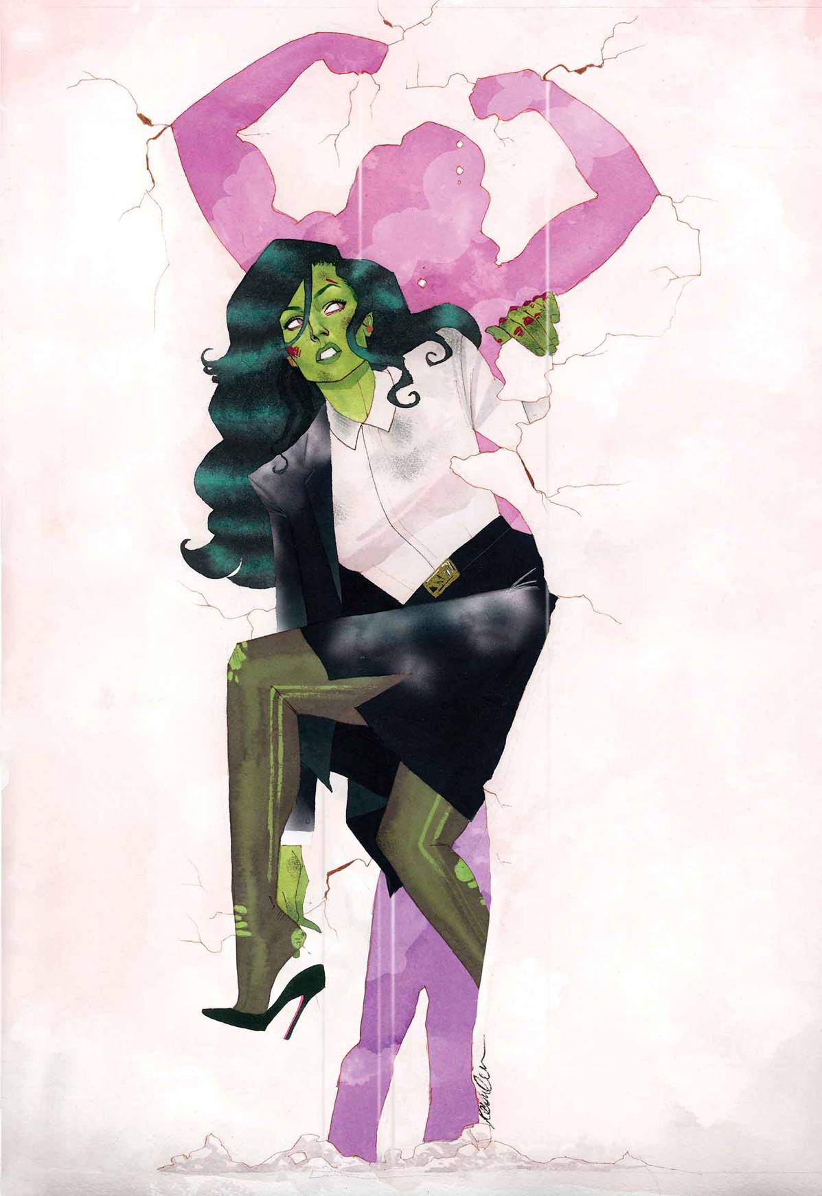 She-Hulk #1 By Pulido Poster