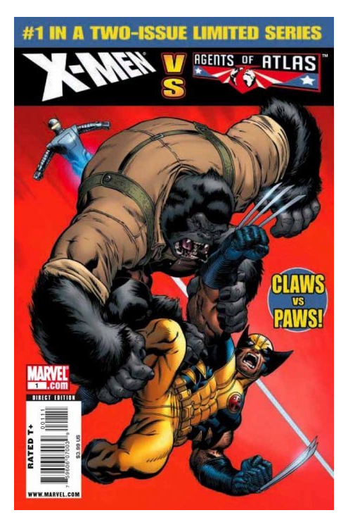 X-Men Vs. Agents of Atlas #1 (2009)