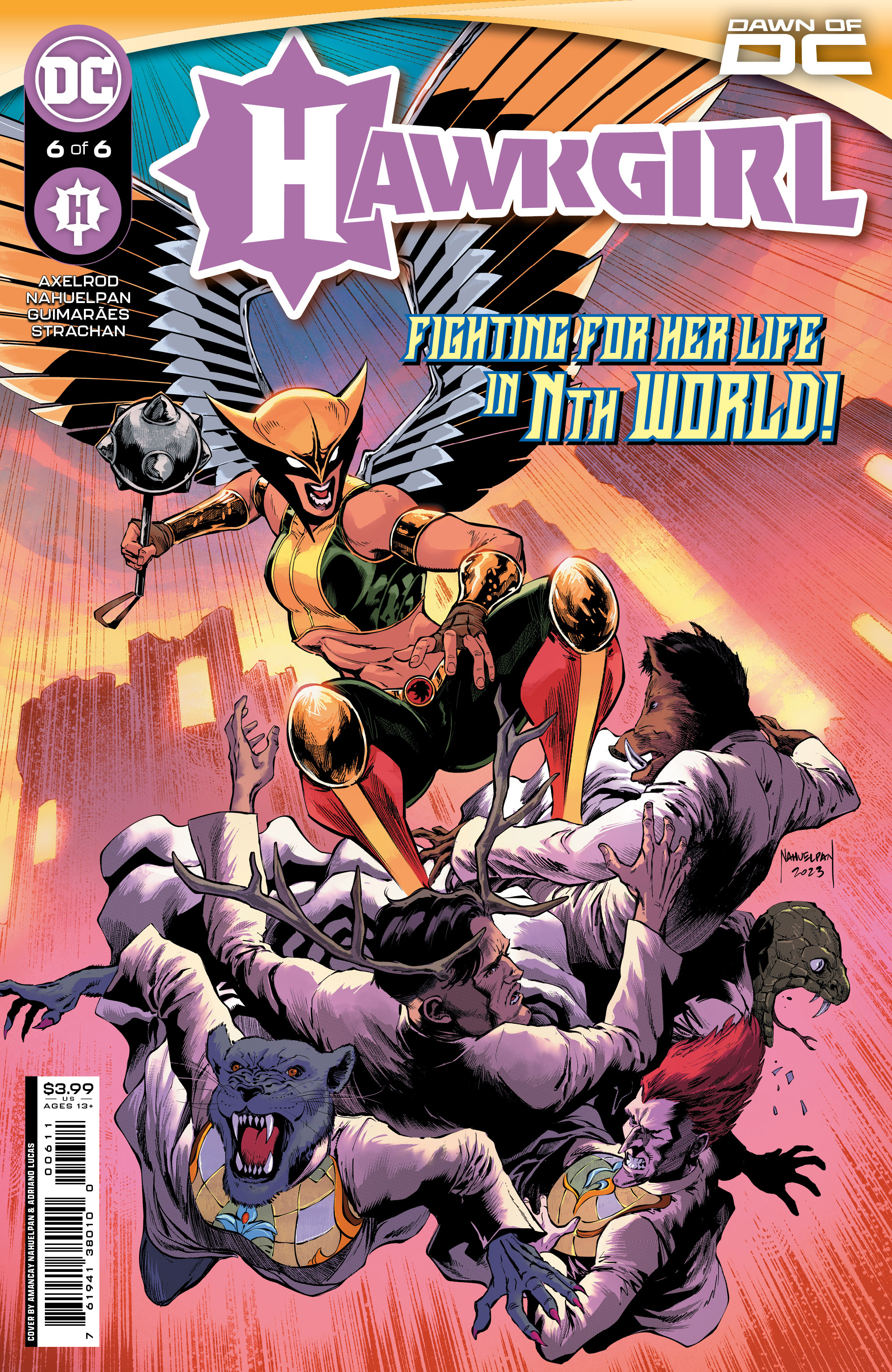 Hawkgirl #6 Cover A Amancay Nahuelpan (Of 6)
