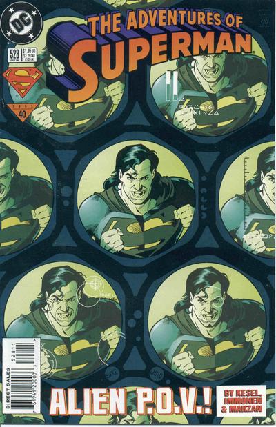 Adventures of Superman #528 [Direct Sales]-Very Fine (7.5 – 9)