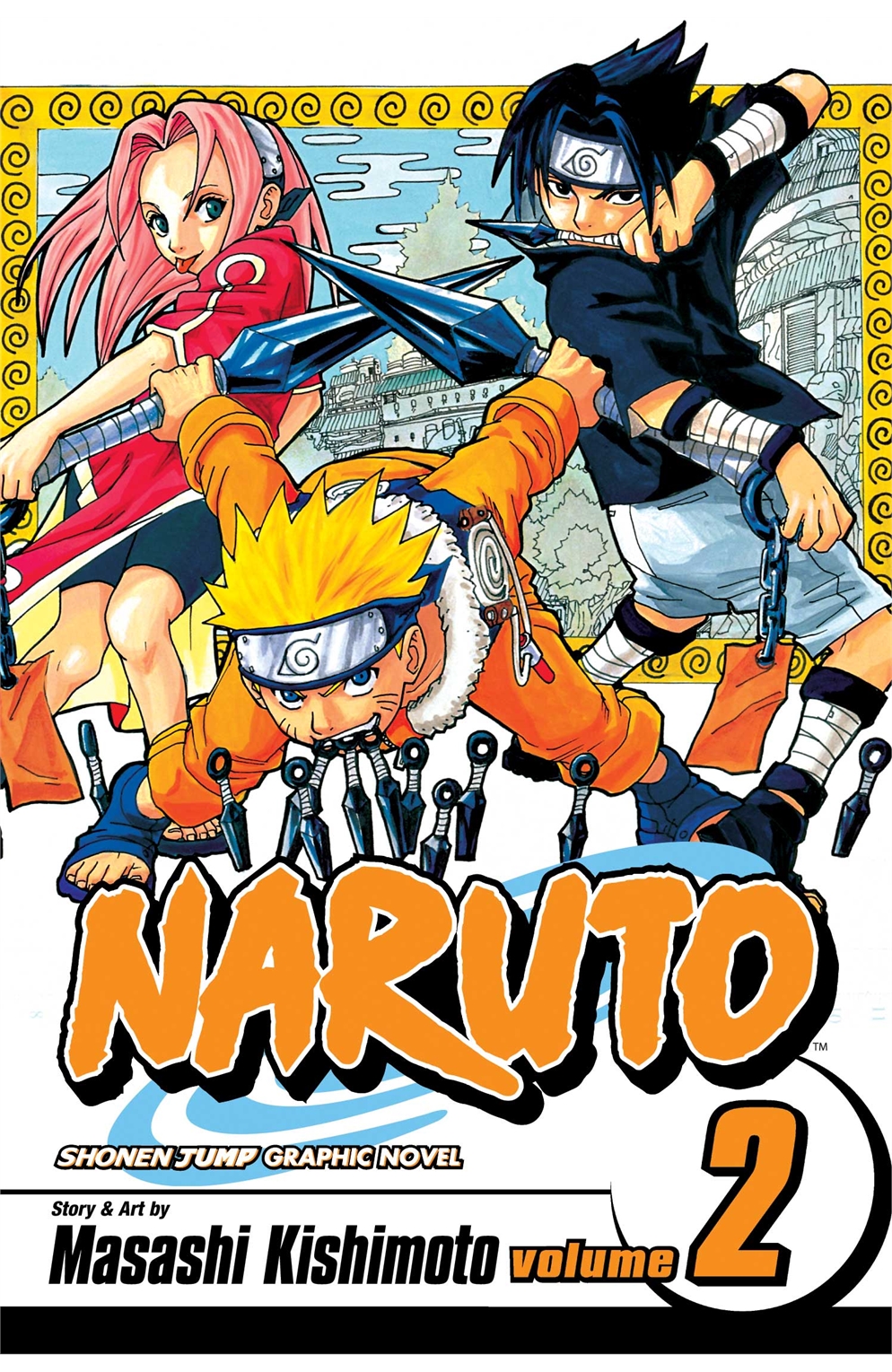 Naruto Manga Volume 2 (2024 Printing)