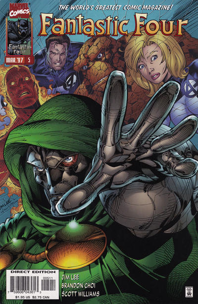 Fantastic Four #5 [Direct Edition]-Very Fine