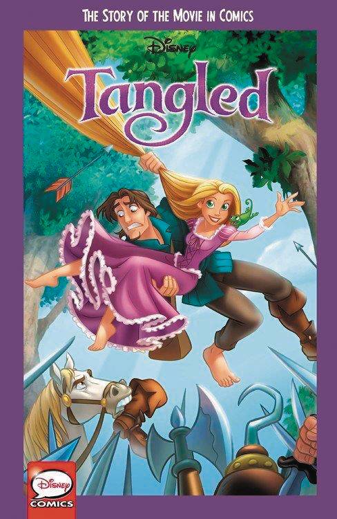 Disney Tangled Story of Movie In Comics Ya Graphic Novel | ComicHub