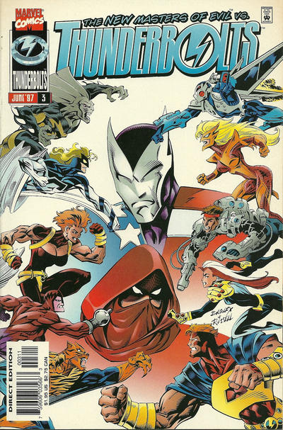 Thunderbolts #3 [Direct Edition]-Very Fine