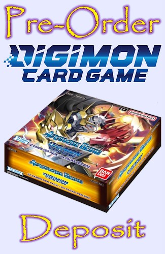 Digimon TCG Ex-04 Alternative Being Booster Box Pre-Order Deposit