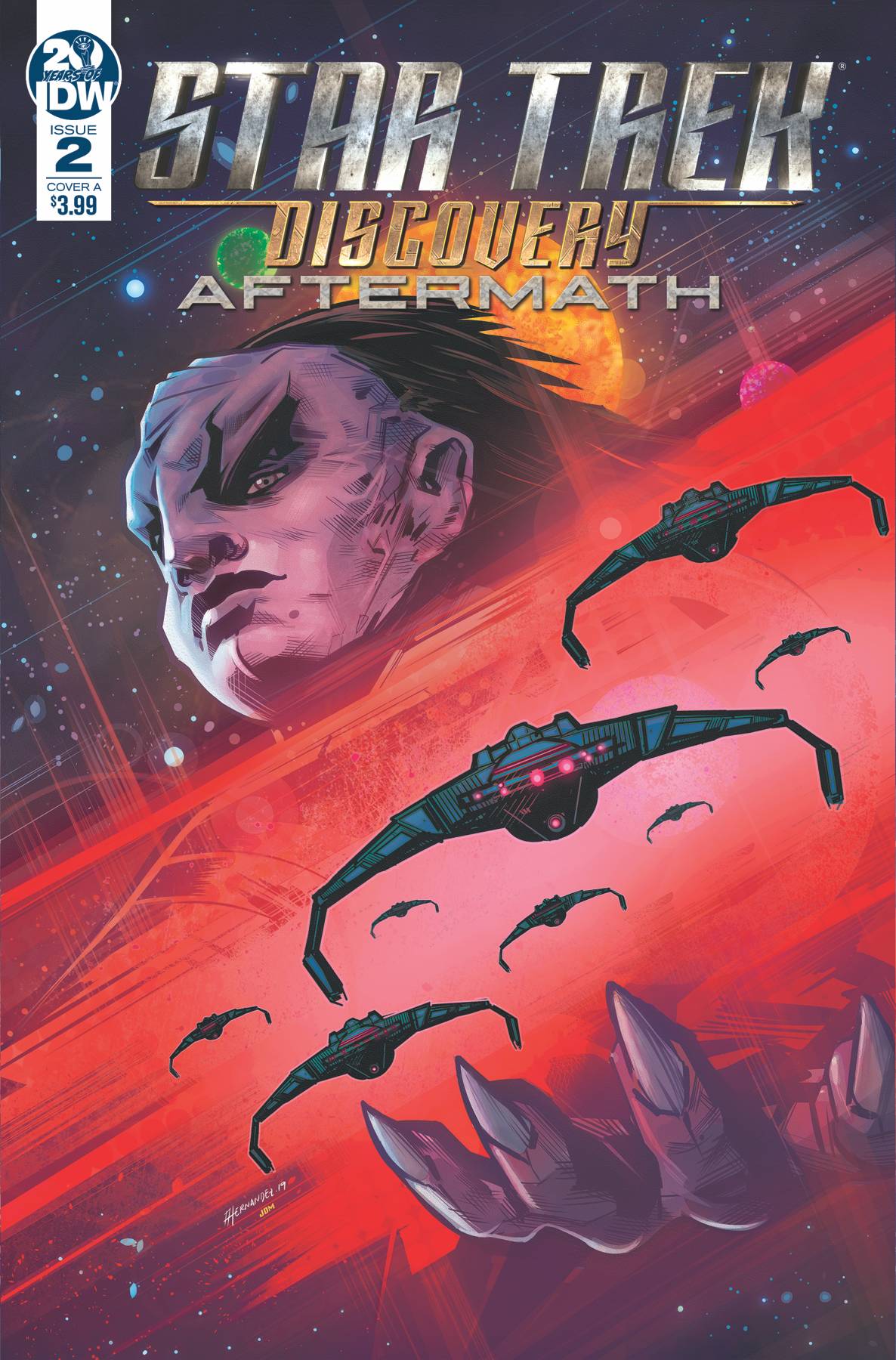 Star Trek Discovery Aftermath #2 Cover A Hernandez (Of 3)