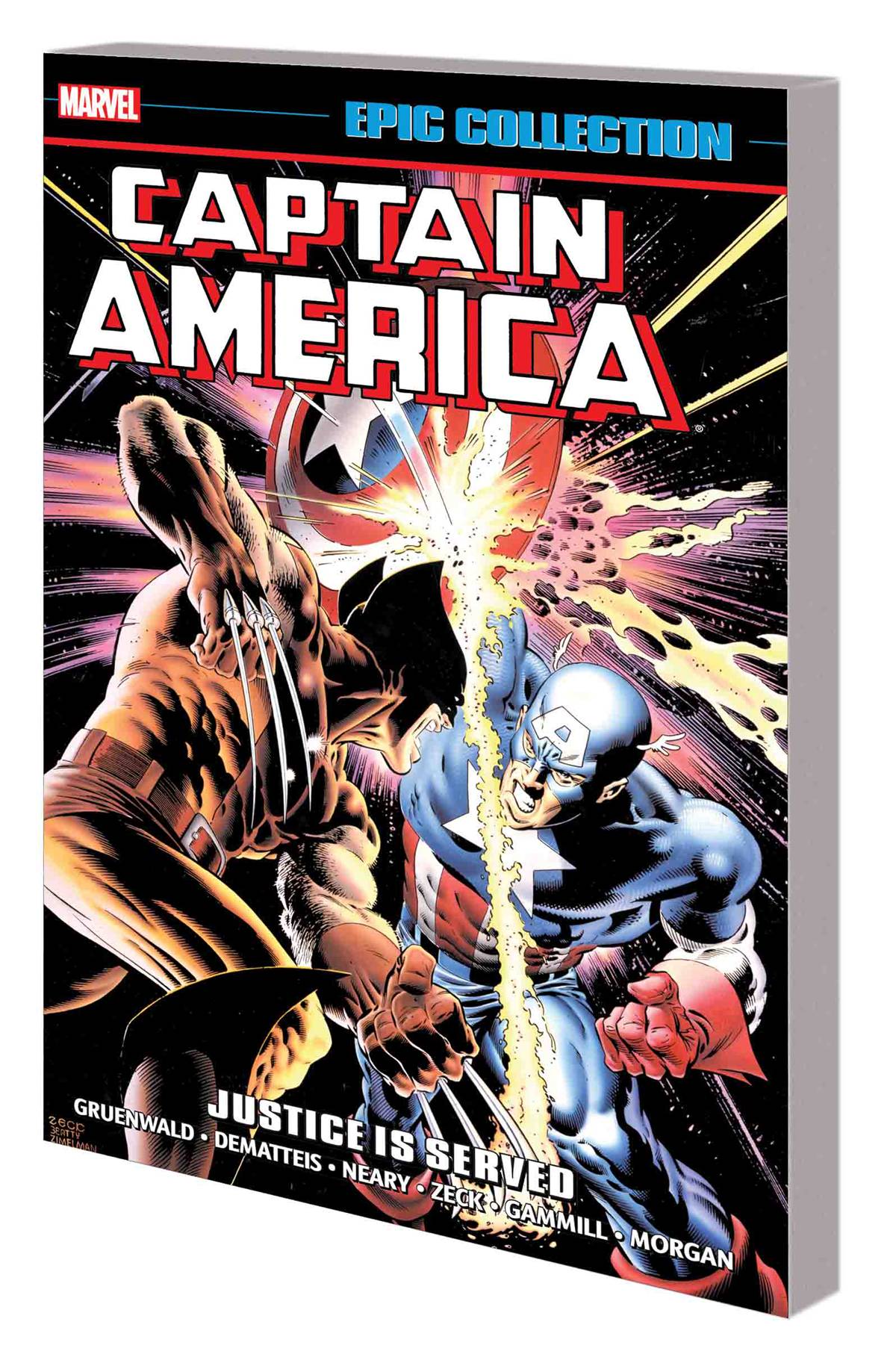 Captain America Epic Collection Graphic Novel Volume 13 Justice Is Served