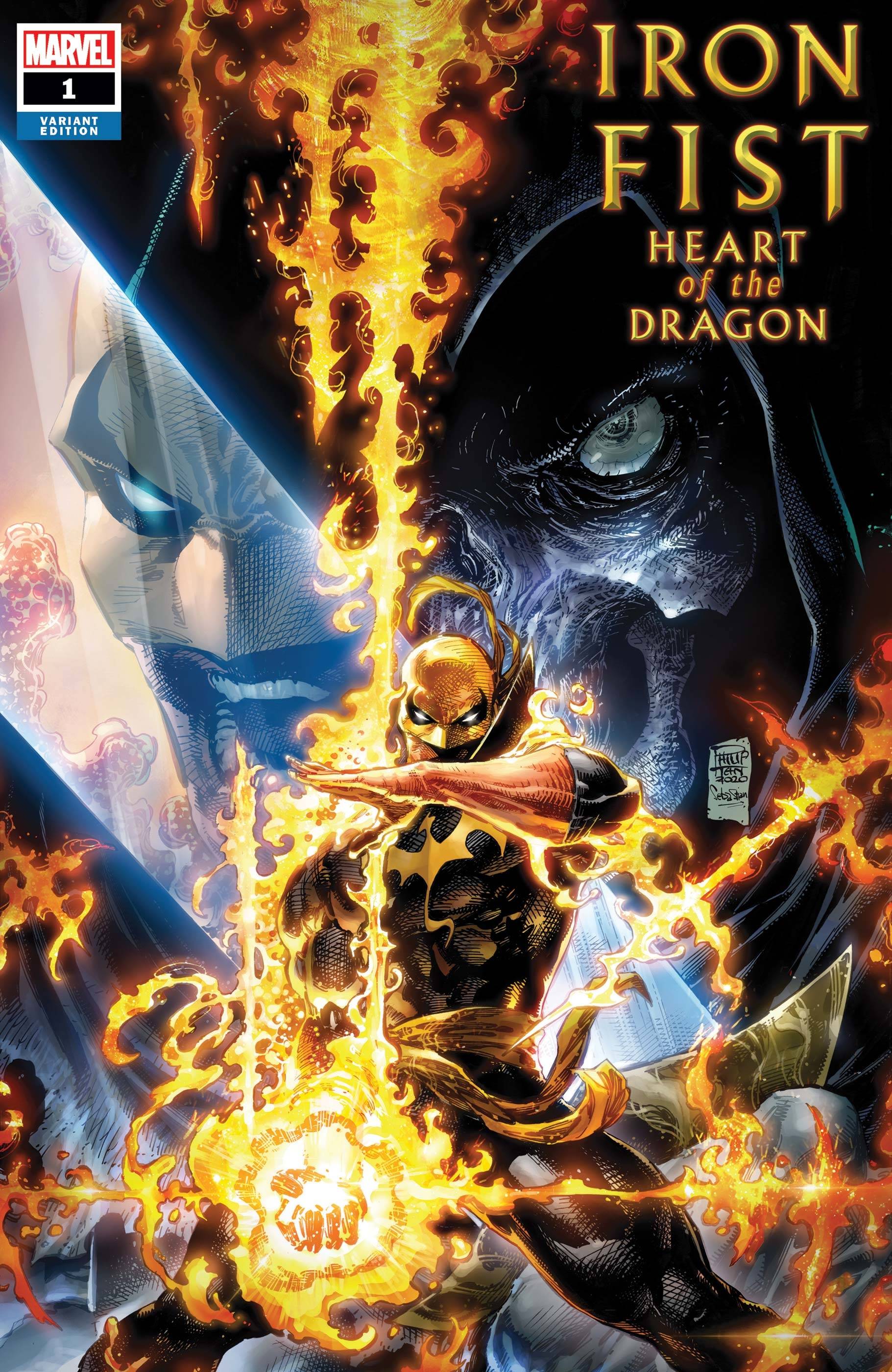 Iron Fist Heart of Dragon #1 Tan Variant (Of 6)