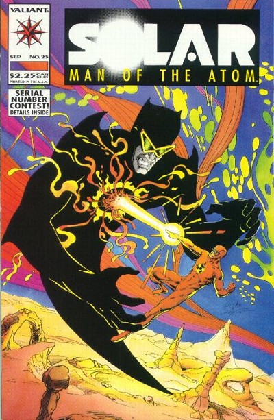 Solar, Man of The Atom #25-Very Fine (7.5 – 9)