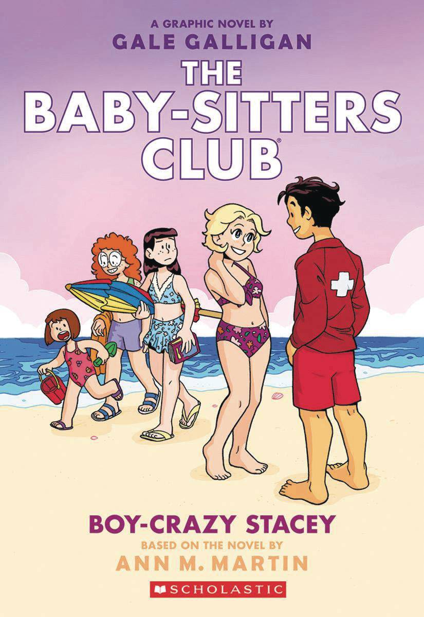 Baby Sitters Club Color Edition Graphic Novel Volume 7 Boy-Crazy Stacey