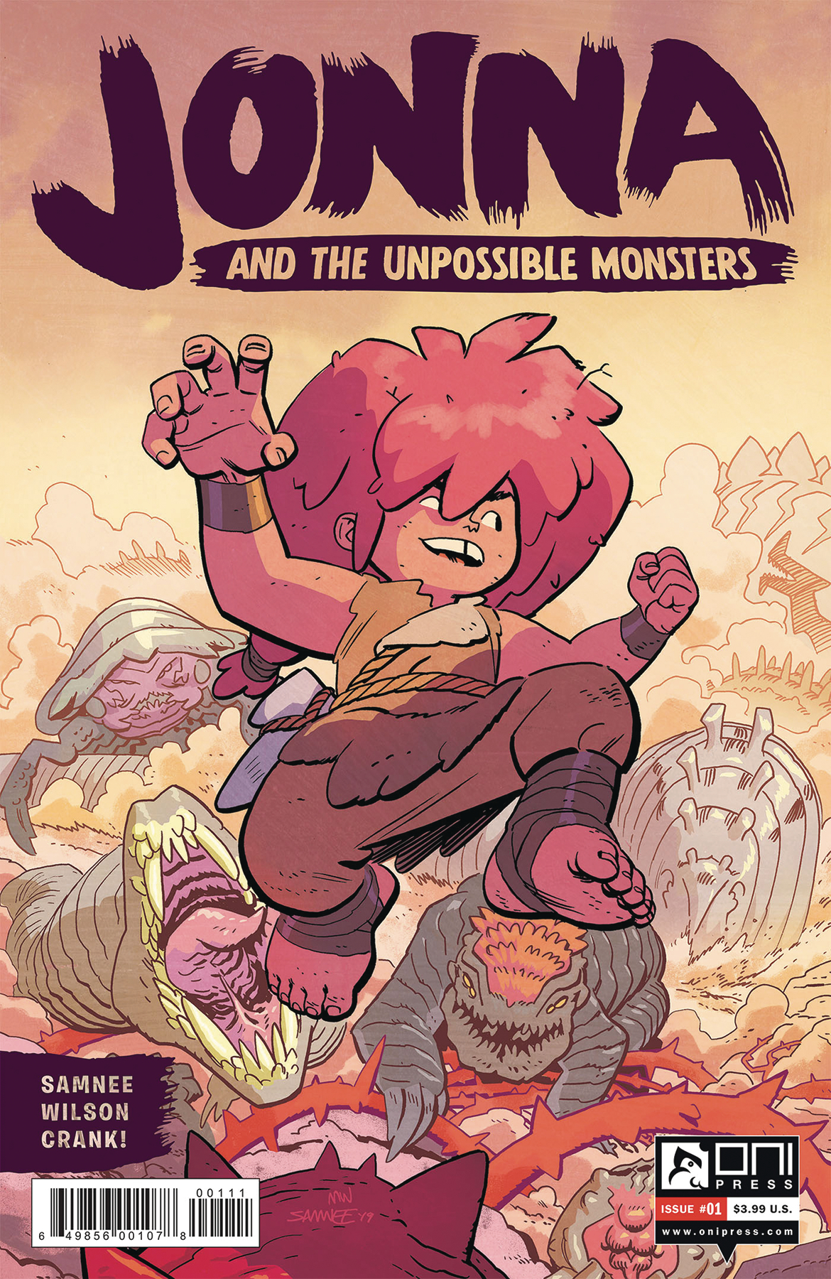 Jonna and the Unpossible Monsters #1 Cover A Samnee