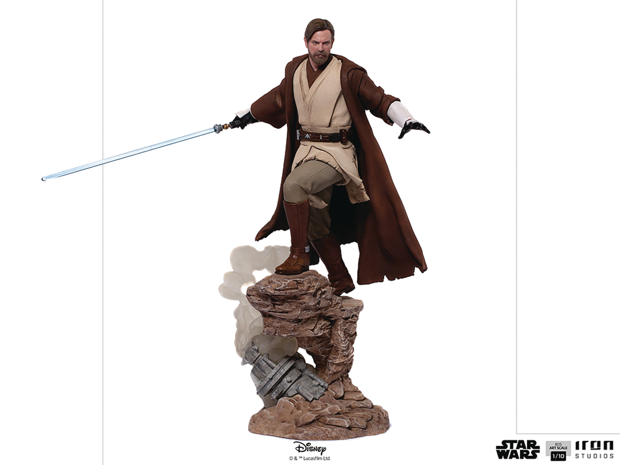 Sala de Justiça: Iron Studios traz estátua do sábio Mestre Jedi da série  Obi-Wan Kenobi!