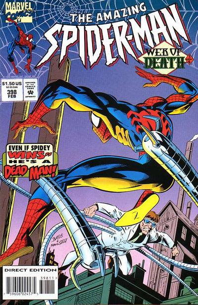 The Amazing Spider-Man #398 [Direct Edition]-Fine (5.5 – 7)