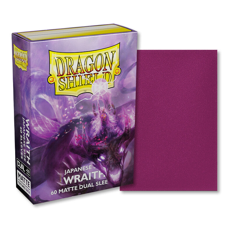 Dragon Shield Japanese Dual Sleeves: Matte Wraith