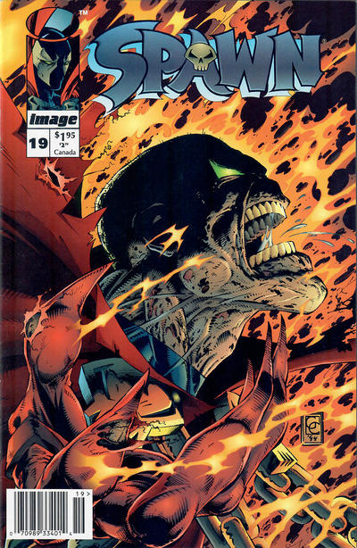 Spawn #19 [Newsstand] - Vg/Fn 5.0