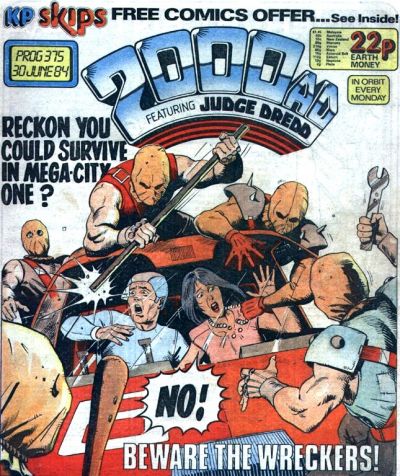 2000 AD #375-Near Mint (9.2 - 9.8)