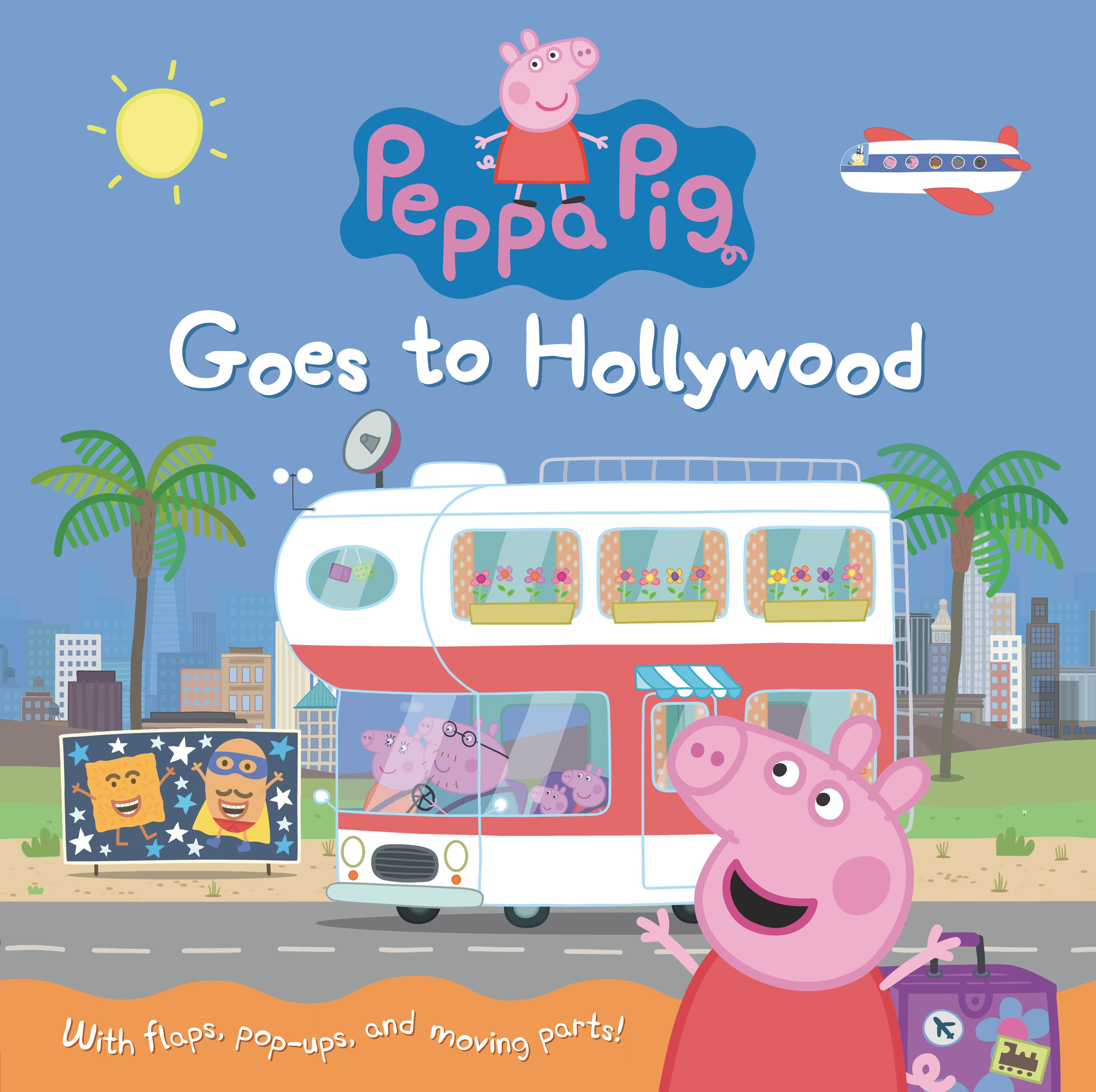 Peppa Pig Goes To Hollywood (Hardcover Book)