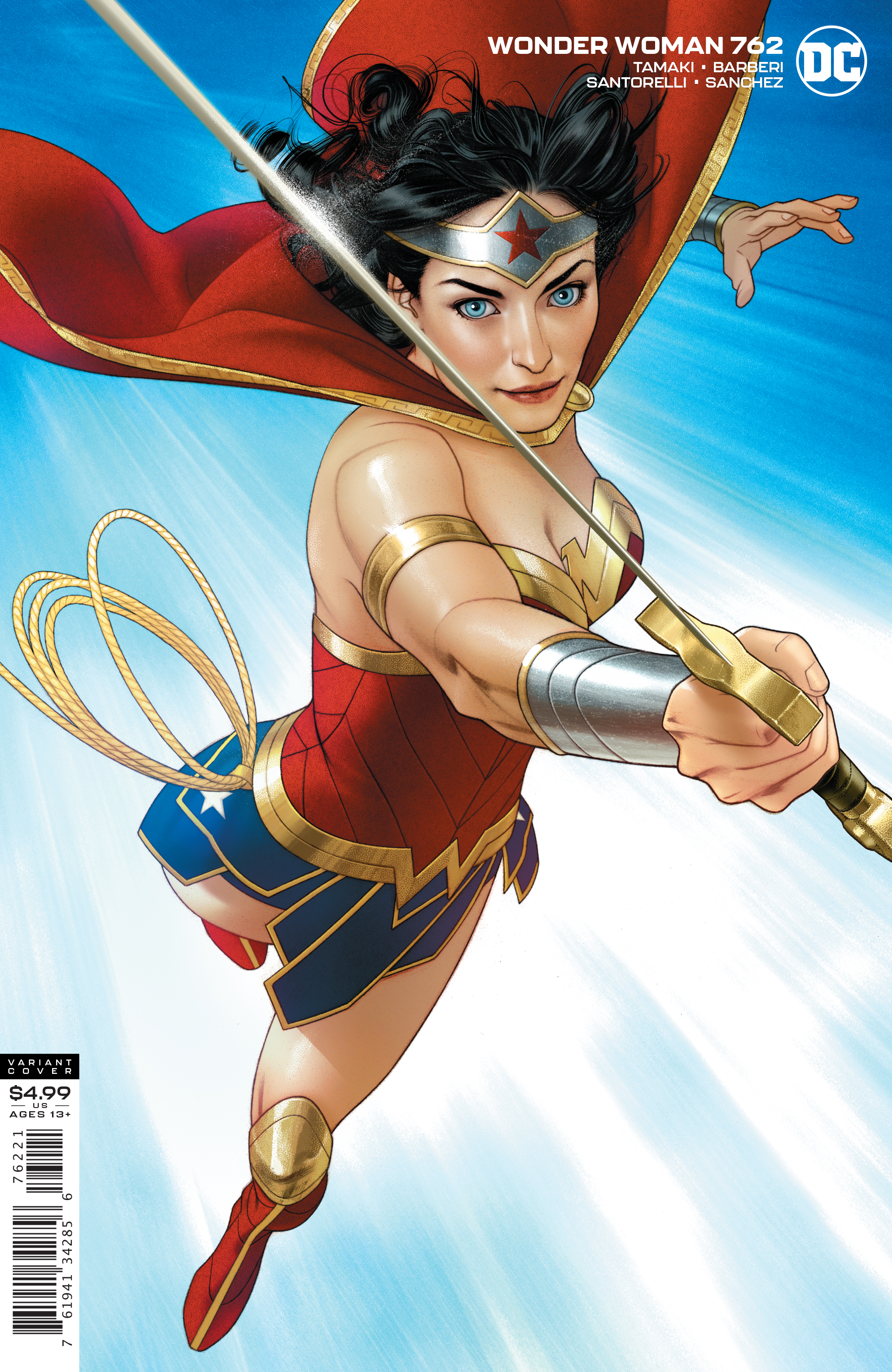 Wonder Woman #762 Cover B Joshua Middleton Card Stock Variant (2016)