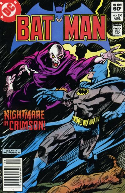Batman #350 [Newsstand]-Near Mint (9.2 - 9.8)