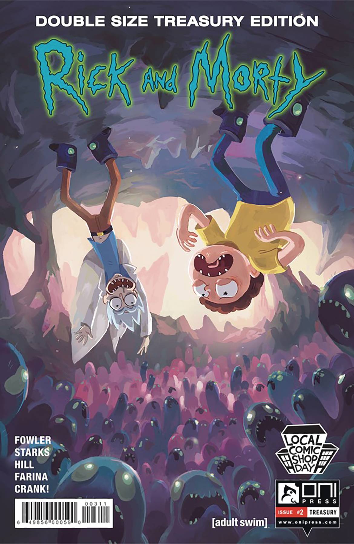 Local Comic Shop Day 2016 Rick and Morty #2 Treasury Edition (2015)