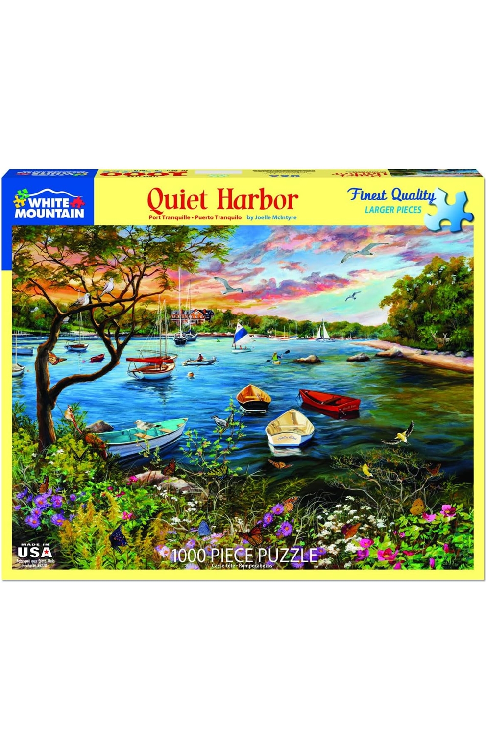 Quiet Harbor (1722Pz) - 1000 Piece Jigsaw Puzzle